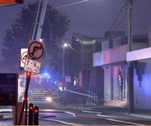 Arson attack at Adass Israel synagogue in Melbourne Dec 2024 (YouTube screenshot)