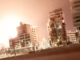 Houthi drone hits building in Yavne, December 2024 (YouTube screenshot)