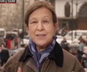 the BBC’s chief international correspondent Lyse Doucet Dec 2024 (X screenshot)