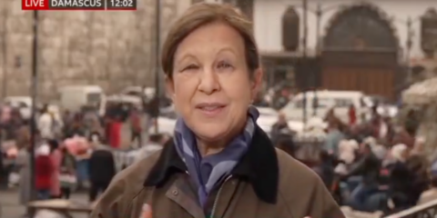 the BBC’s chief international correspondent Lyse Doucet Dec 2024 (X screenshot)