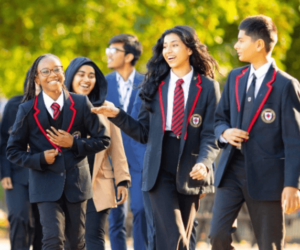 students at George Green School (Facebook)