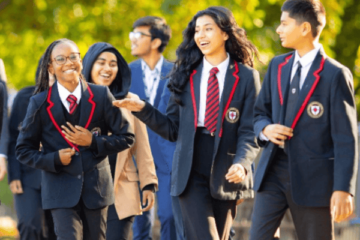 students at George Green School (Facebook)