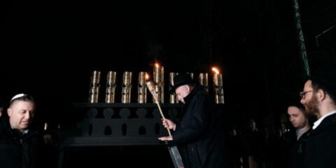 drone menorah