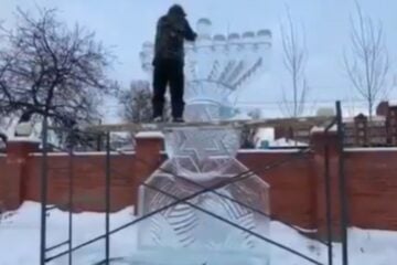 siberia menorah