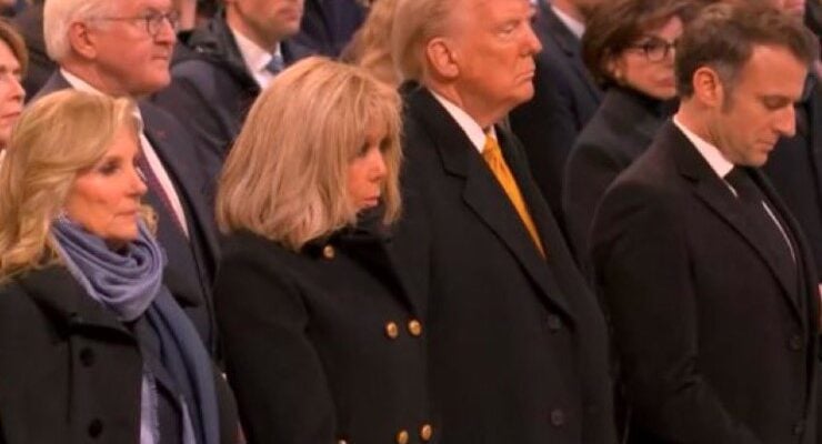 President-elect Trump attends Notre Dame Cathedral reopening in Paris