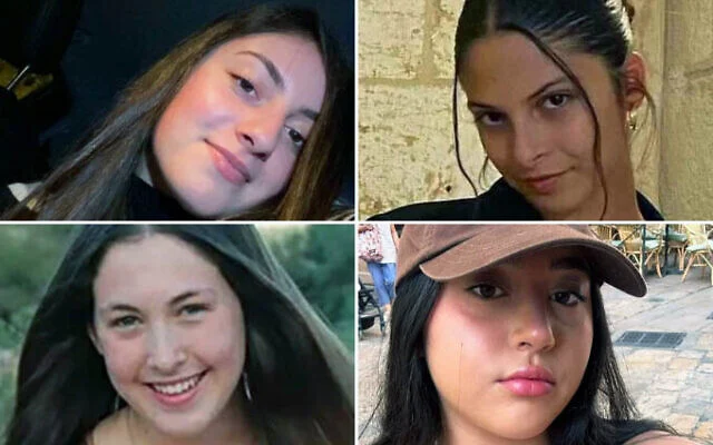 4 female hostages