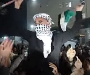 Gazans celebrate ceasefire