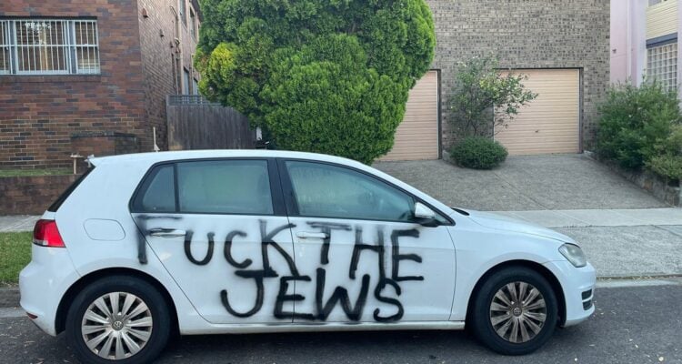 Antisemitic graffiti found in Jewish suburb of Sydney