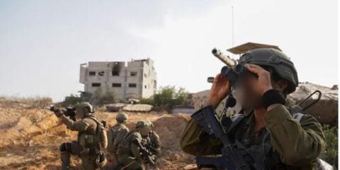 IDF soldiers in Gaza