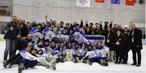 Israeli U20 ice hockey team