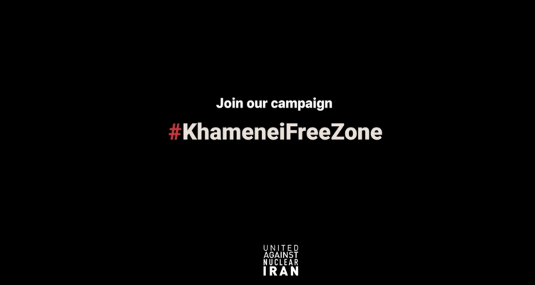 ‘Make the UK Khamenei-free,’ says anti-nuclear Iran campaign