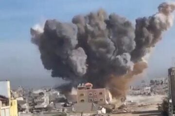 gaza airstrike