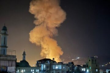 idf strike lebanon