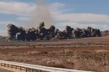 mine detonation