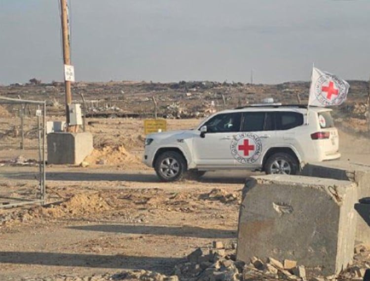 red cross vehicles