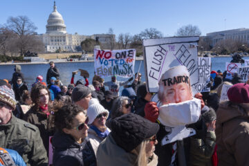 Presidents Day Protest