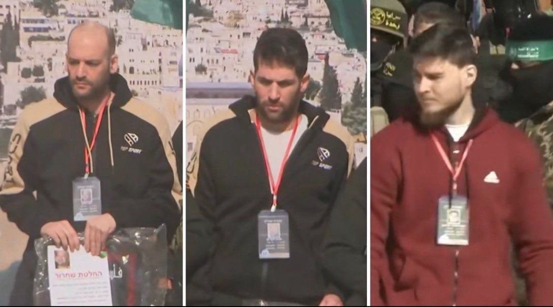 Torture, lice-ridden tunnels, salty water - freed hostages speak out