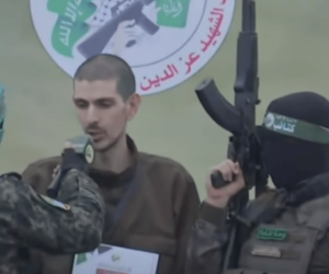 Hostage Or Levy forced to address Gazans before his release (Feb 2025)