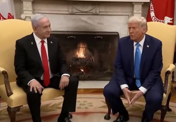 Trump and Netanyahu at White House