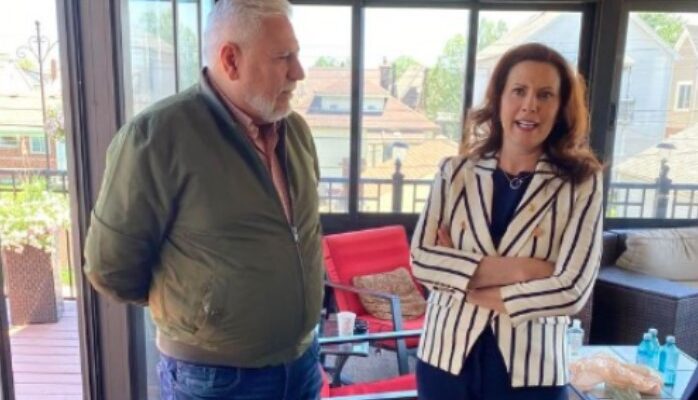 He said he’d take Jews ‘back to Poland.’ Gretchen Whitmer took him on an official state trip to the Middle East.