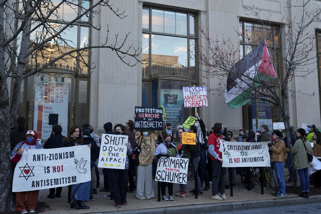 Schumer Protest