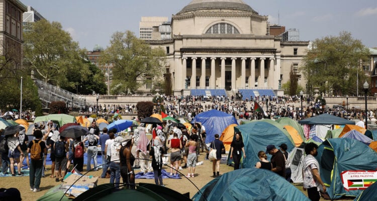 Pamphlets in Columbia library teach students how to ‘Stop ICE,’ ‘Shut out the police’