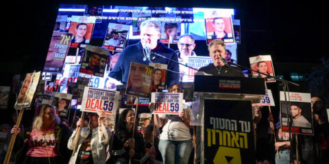 hostage rally