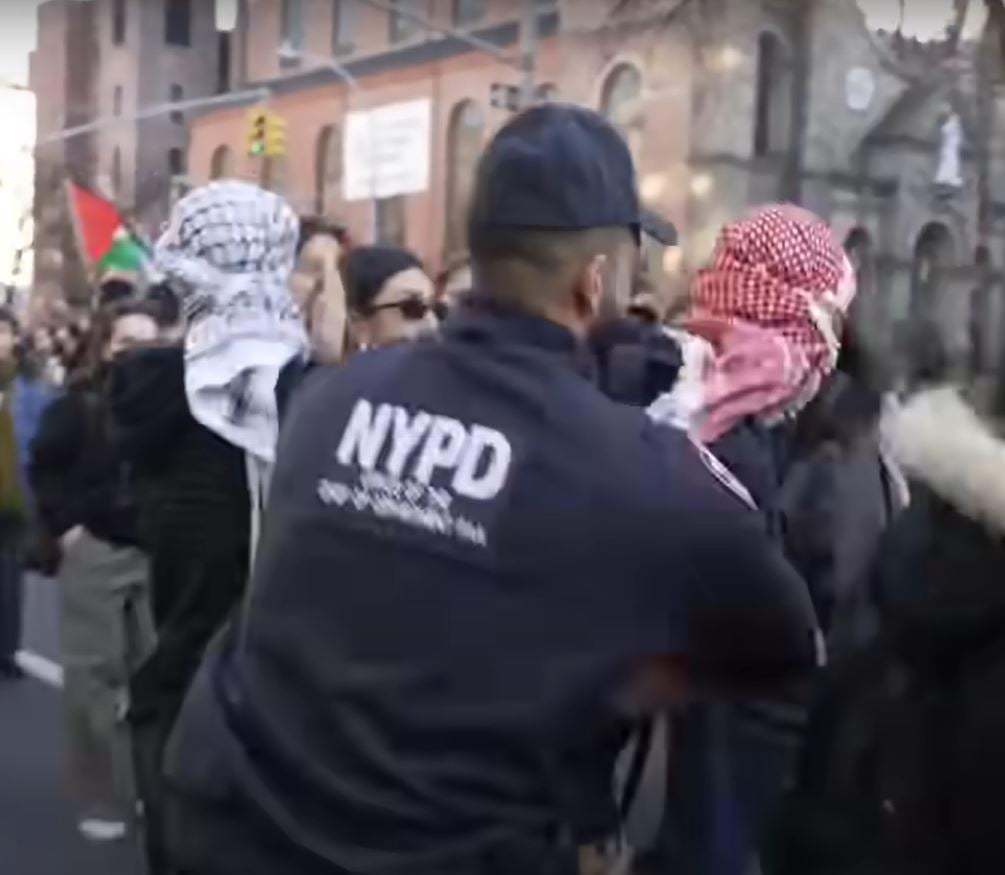 arrests at NYC protest