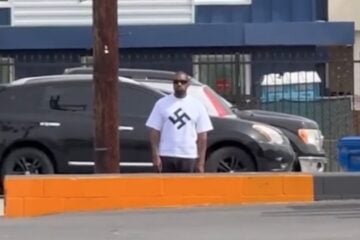kanye swastika