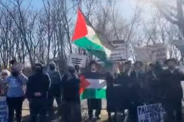 Anti-Israel protesters