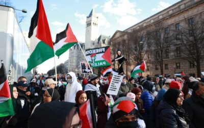 Anti-Israel protesters