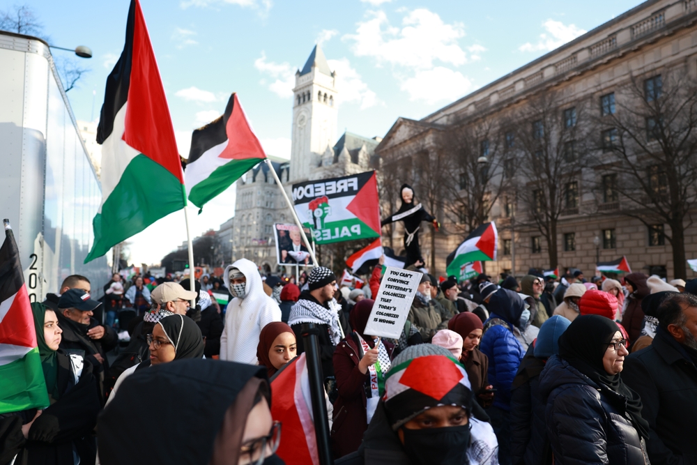 Anti-Israel protesters