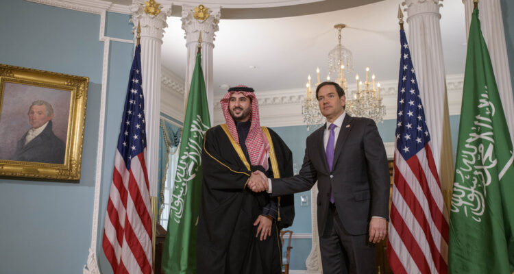 Saudi defense minister says Iranian regime will be strengthened if Trump backs down on strikes