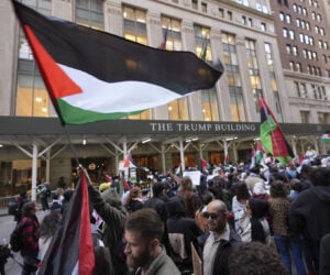 Anti-Israel protesters