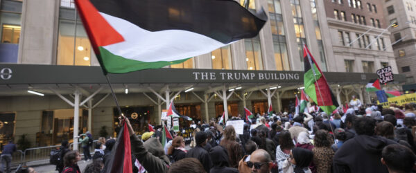 Anti-Israel protesters