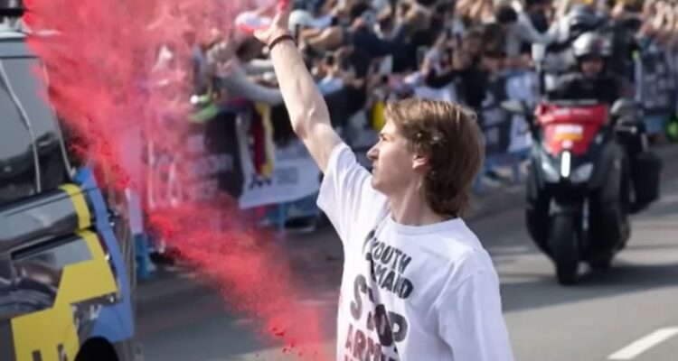 Two anti-Israel protestors arrested at London Marathon
