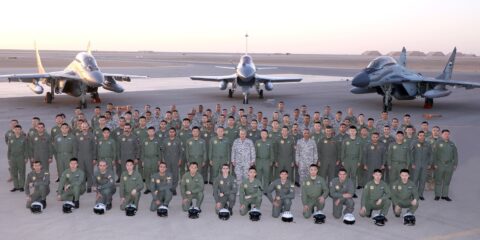 China-Egypt air force drill