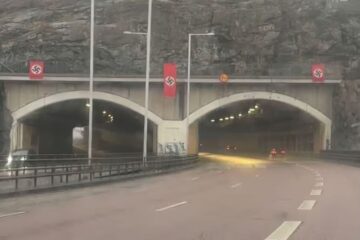 Nazi flags Sweden