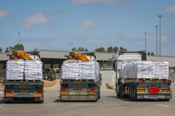 Aid trucks