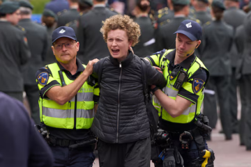 Anti-Israel protesters