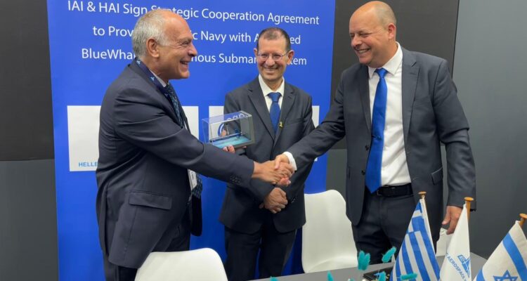 Israel and Greece deepen defense ties with autonomous submarine collaboration