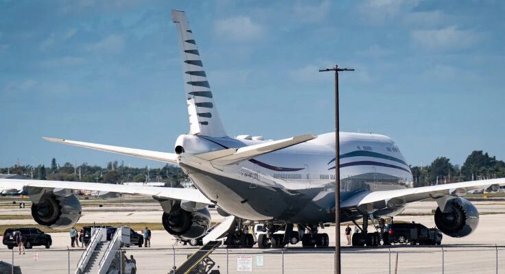 Owner of Trump’s Qatari Air Force One linked to Bob Menendez corruption scandal