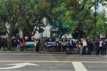Anti-Israel protesters