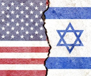US Israel flag