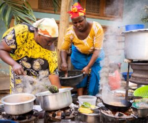 Africa cooking