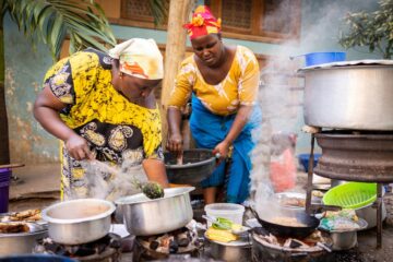 Africa cooking