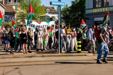 Pro-Hamas protesters
