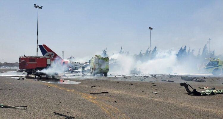 Israel bombs Yemen airport, wipes out Houthi air fleet