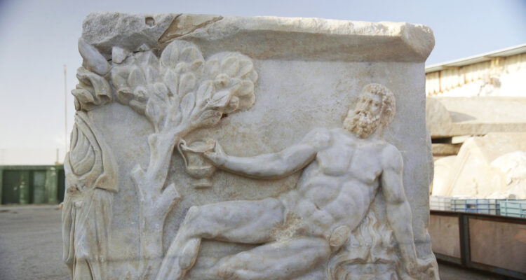 Ancient sarcophagus unearthed on Israel’s Mediterranean coast