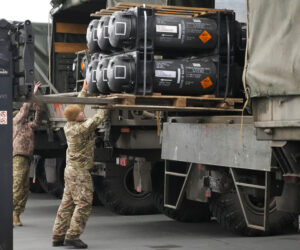 Javelin anti-tank missiles